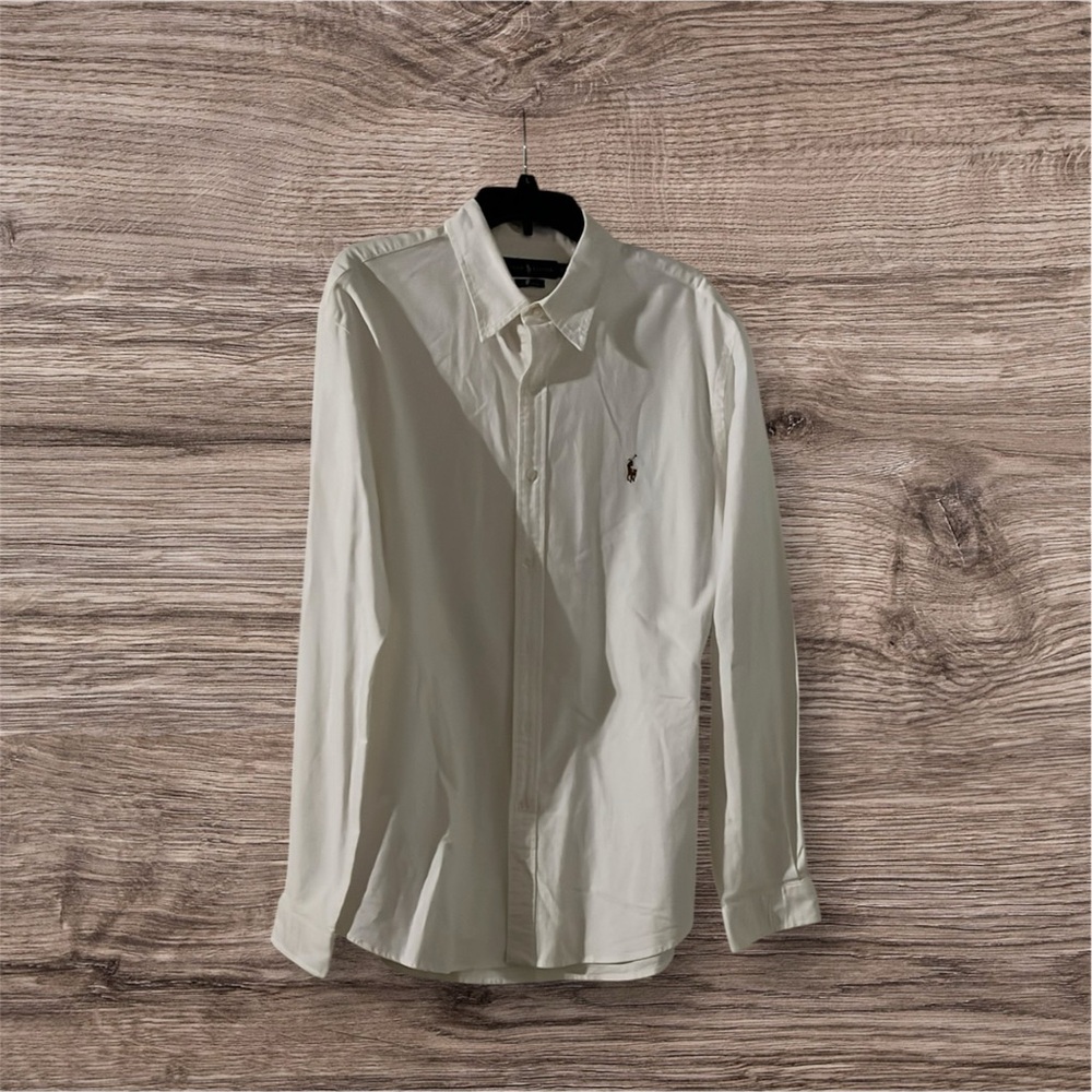 Ralph Lauren Men's Classic White Dress Shirt
